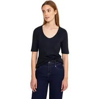 STREET ONE Damen, Basic, Kurzarmshirt