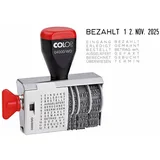 Colop Datumstempel mit Text 04000/WD ohne Logo, 1 St.