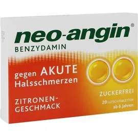 Klosterfrau neo-angin Benzydamin akute Halsschmerzen Zitrone
