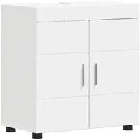 VidaXL Badezimmerschrank-Set TULUM Weiß 60 x 34 x 63