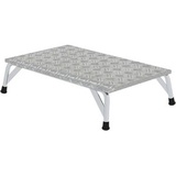 MUNK Arbeitsplattform 50032, 100 x 60cm, Standhöhe 25cm, Aluminium, bis 150kg