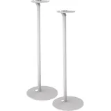 conecto CC50596 2er-Set Premium Standfuß für SONOS ONE + SONOS PLAY:1 mit Kabelmanagement, Höhe: 71,6cm, Traglast: max. 3,0kg, weiß