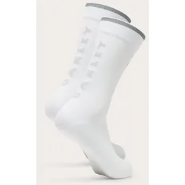OAKLEY Cadence 2.0 Bikesocken 1 Paar Weiß/Grau 35-38