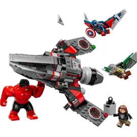 LEGO Marvel Super Heroes 76292 Showdown zwischen Captain America und Red Hulk