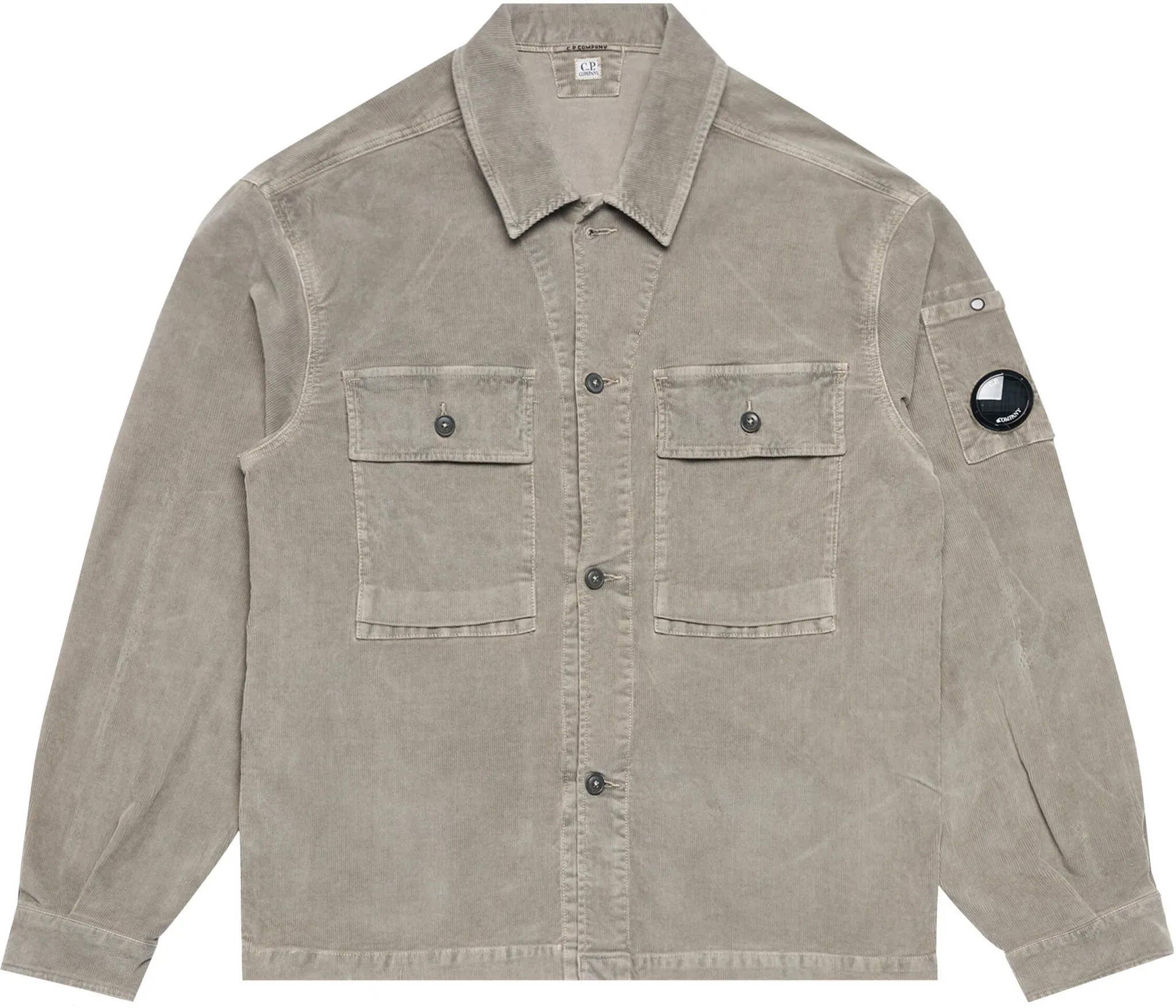 C.P. Company CORDUROY BUTTONED UTILITY OVERSHIRT