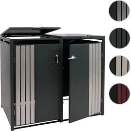 MCW Mülltonnenverkleidung MCW-O67 122 x 84 cm anthrazit