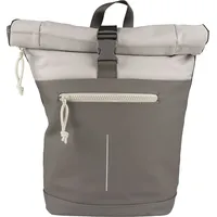 Blackbeat Rucksack Backham New York mit Laptopfach 14 Taupe