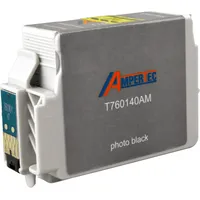 Ampertec Kompatible Tinte ersetzt Epson C13T760140 foto schwarz T7601