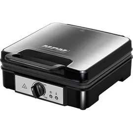 MPM MGO-36M Waffeleisen Silber
