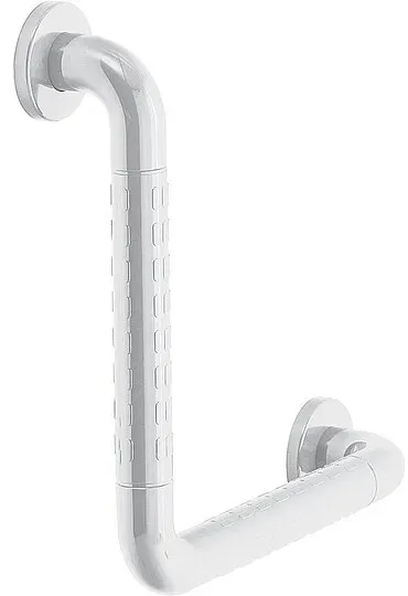 Winkelgriff Normbau aus Nylon, weiß, 300 x 300 mm - 0464020019