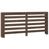 vidaXL Heizkörperverkleidung Braun Eiche 175x20x82 cm