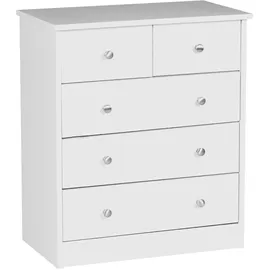 Wohnling Kommode 60 x 70 x 35 cm Weiß