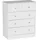 Wohnling Kommode 60 x 70 x 35 cm Weiß