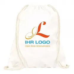 Turnbeutel-Rucksack individuell bedruckt (Abdruckmaße 30x35 cm)