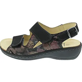 Belvida Sandale Damen Schwarz 37