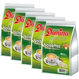 5x Domino Kaffeepads Haselnuss 18 Pads - geeignet für Senseo Pad-Maschinen