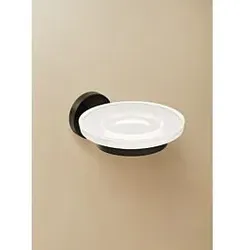 Cosmic Start Wand-Seifenschale WJC419A0032036 110 x 130 x 20 mm, schwarz matt