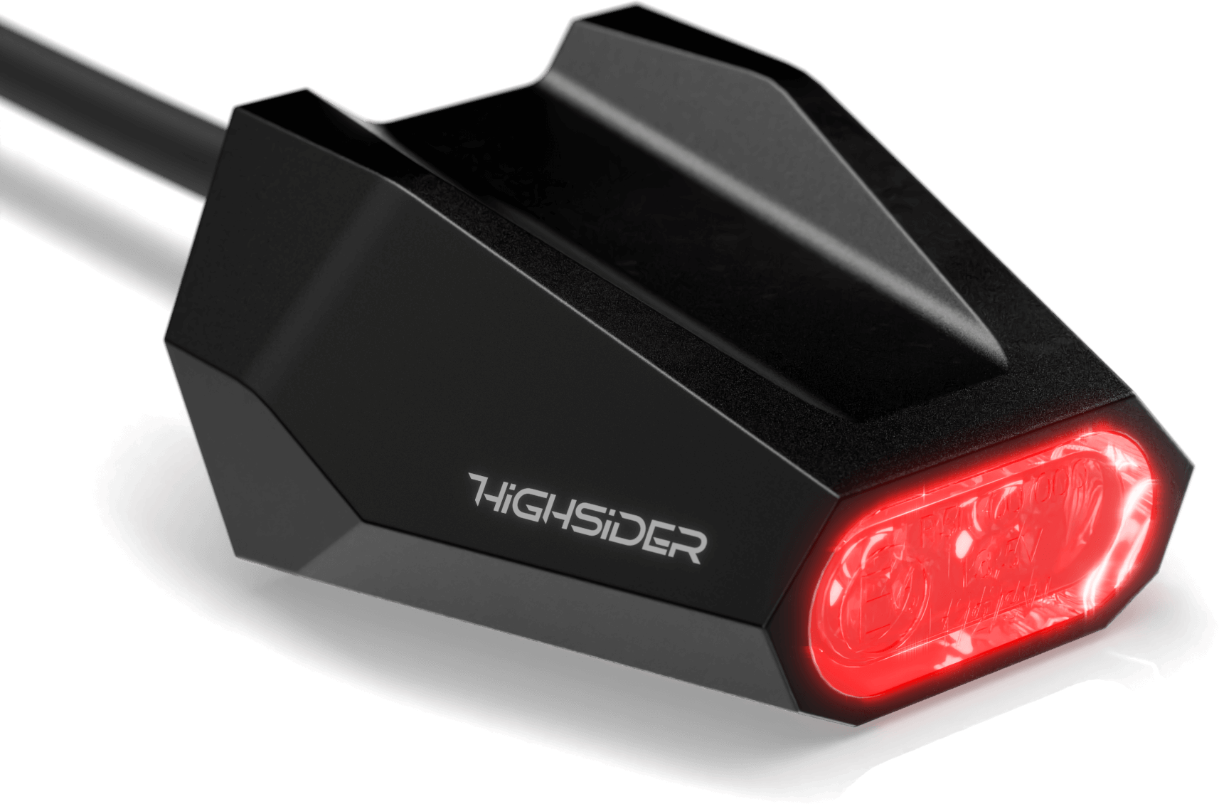 HIGHSIDER SPLIT-V LED achterlicht, zwart