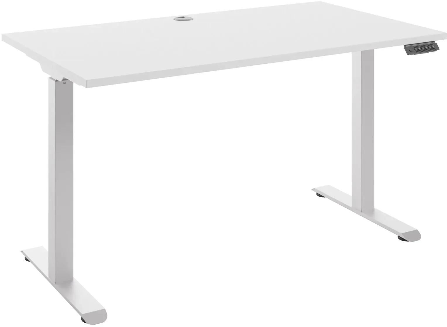 Manjana E-Schreibtisch 1-motorig OHIO - B/H/T ca. 130,00x74,20x68,00