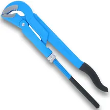 Högert Zangenschlüssel Rohrzange 45° Eckrohrzange stufenlos verstellbar 560mm HT1P503