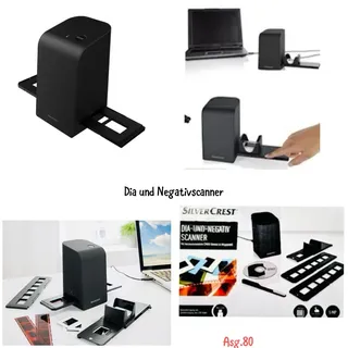 Silvercrest Dia und Negativ Scanner SND 3600 D3, 1800 dpi