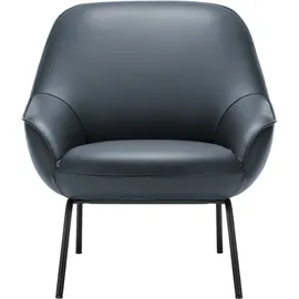 creation by rolf benz Sessel CR.482 Kaltschaum 76 x 83 x 83 cm Blau mit tollem Sitzkomfort