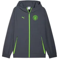 Puma Mcfc Pumatech Woven Jacket galactic gray/pro green XL