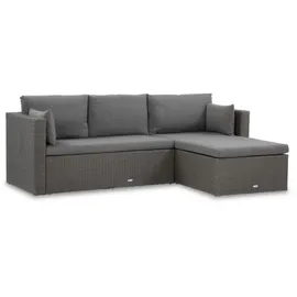 beautysofa SEVILLA Loungeset dunkelgrau