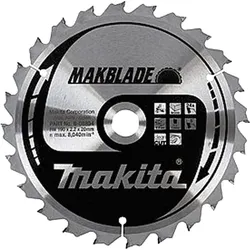 Kreissägeblatt Makita ø: 260 x 30mm 100 Zähne für Holz