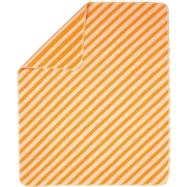David Fussenegger Juwel Diagonalstreifen Hellorange, 90x70 cm, 7191/72