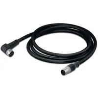 WAGO 756-5403/060-020 Sensor-/Aktor-Steckverbinder, konfektioniert M12 Stecker, gerade, Buchse, gewinkelt