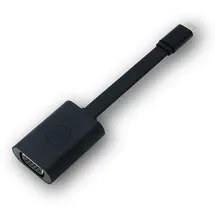 Dell dbqbnbc064 USB C VGA (D-Sub) schwarz Kabel und Adapter Video