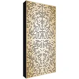 Addictive Sound Akustikpaneele Holz - Akustik Diffusor - Akustikplatten und Schallabsorber - Acoustic Panel Absorber - Akustikpaneel 120x60x11,5cm - Akustikelemente Schall Absorbierer - Natural
