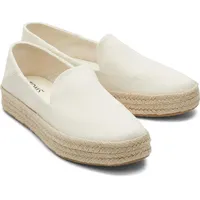TOMS Carolina Espadrille für Damen, Schlupfschuhe, leger, Schwarz, 38