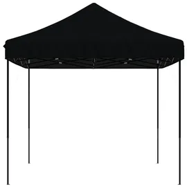 vidaXL Partyzelt Faltbar Pop-Up Schwarz 410x279x315 cm