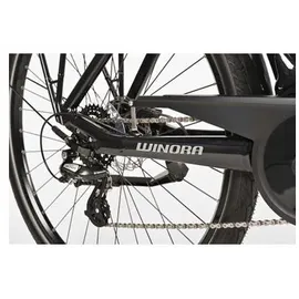 Winora Tria X7 2024 56 Zoll RH 56 cm Unisex schwarz