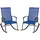 Costway Gartenstuhl 2er Set 0 x 0 x 0 cm blau