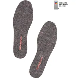 Woolpower Filz Einlegesohle 44-45 Grau