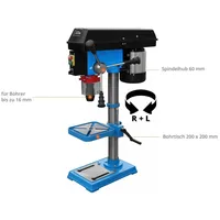 GÜDE Tischbohrmaschine Ständerbohrmaschine Bohrmaschine GTB 16/612 R+L