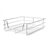 MonsterShop 4 x Ausziehbare Küchenschublade Für 50cm Breite Schränke