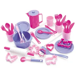Dantoy 4455 - Back und Servierset "Prinzessin", mehrteilig und mehrfarbig, umweltfreundlich