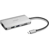 Kensington UH1400p (Docking Port, 1 Port), Dockingstation + USB Hub, Grau