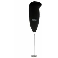 Adler AD 4491 Milchaufschäumer Stab schwarz elektrisch Batterie Kaffeebesen
