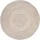 Paco Home Teppich Rund Wohnzimmer Jute Boho Ethno Muster Modern Handgefertigt Naturteppich, Beige, 120 cm Rund, Farbe:Beige