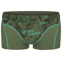 EIN SCHÖNER FLECK ERDE Herren Boxershorts - Shorts, Print, Bio-Baumwolle Lattengebirge (Weide) M
