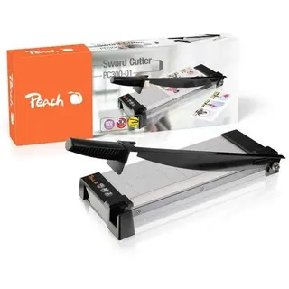 Peach Hebelschneider - für Homeoffice, Büro, Schule - bis A3 - bis 10 Blatt - Metallgehäuse - PC300-01
