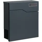 Westerholt Sydney Edelstahl anthrazit inkl. Zeitungsfach