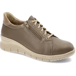 Braune Halbschuhe Wasak Flache Schuhe, 41