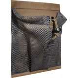 Tasmanian Tiger Modular Collector M VL Netz-Tasche mit Klett-Rückseite, Zusatz-Tasche 16 x 16 x 1 cm, Coyote Brown