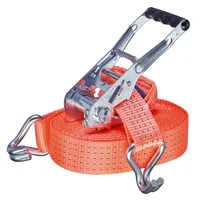TECTOR Zurrgurt, Ratschen-, 2-teilig, Spitzhaken, 50mm x 6m, din